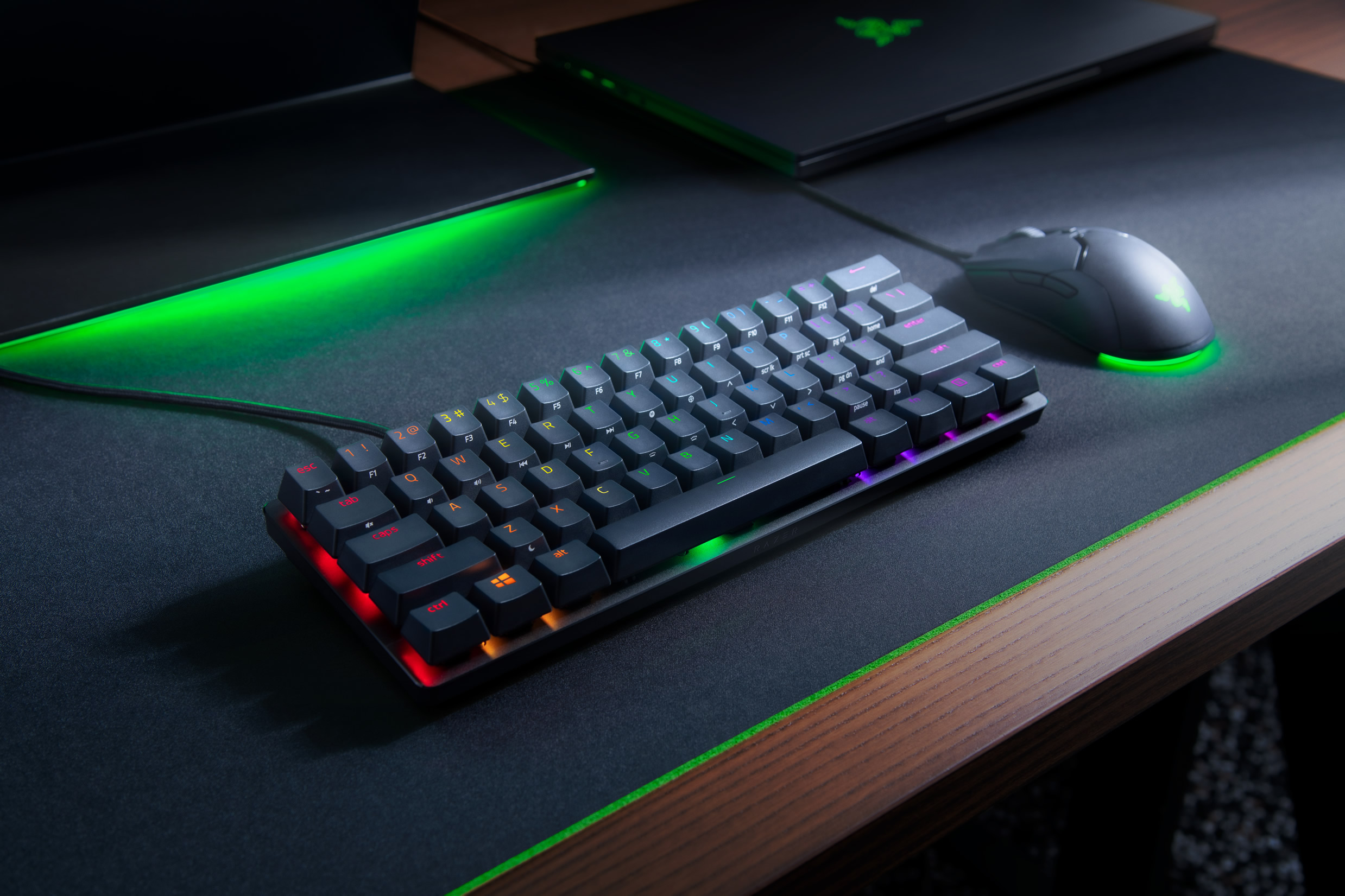 teclado-gaming-Razer-Huntsman-Mini-negro