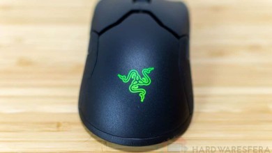 raton razer viper logo verde
