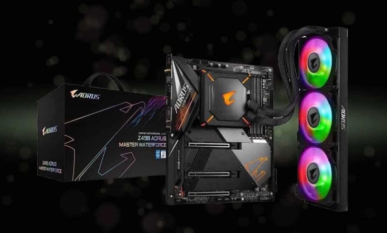 gigabyte-Z490-AORUS-Master-WaterForce-intel