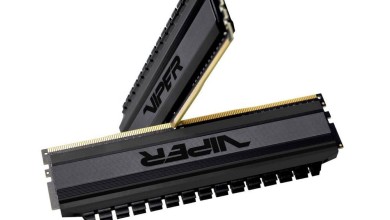 Patriot-Viper-4-Blackout-RAM-DDR4-440 raptor lake intel