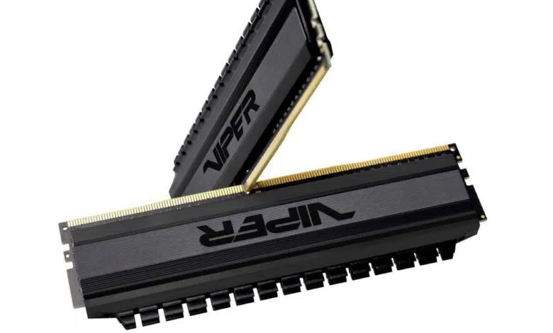 Patriot-Viper-4-Blackout-RAM-DDR4-440 raptor lake intel
