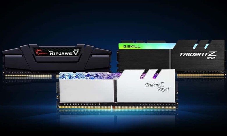 gskill-DDR4-4000-CL16- DDR4-4400-memoria-ram