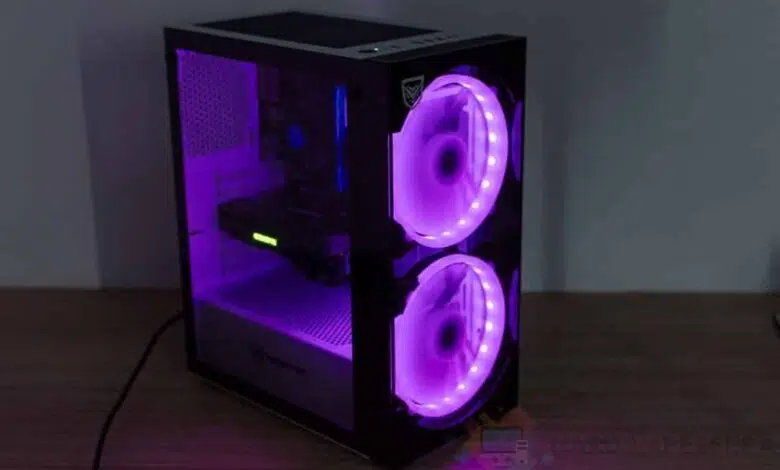 caja nfortec sygnus rgb ventilador 200mm