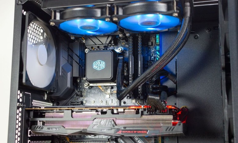 Coolpc asus strix rx 5700 xt rl cooler master
