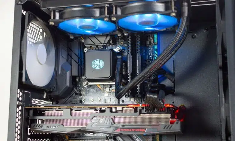 Coolpc asus strix rx 5700 xt rl cooler master