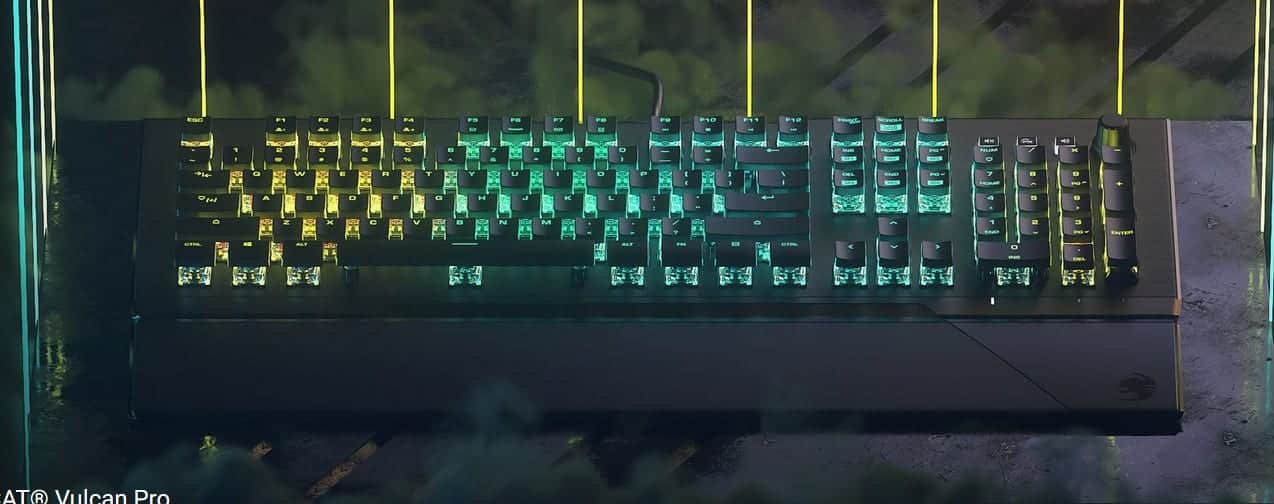 roccat-vulcan-pro-teclado-gaming-rgb optical switch titan