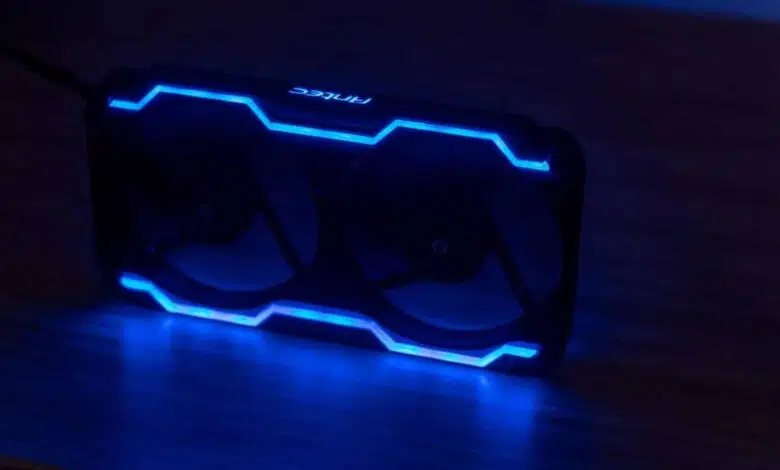 Ventilador-ANTEC-Prizm-Cooling-Matrix rgb blue
