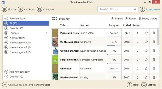 icream-book-reader-soft