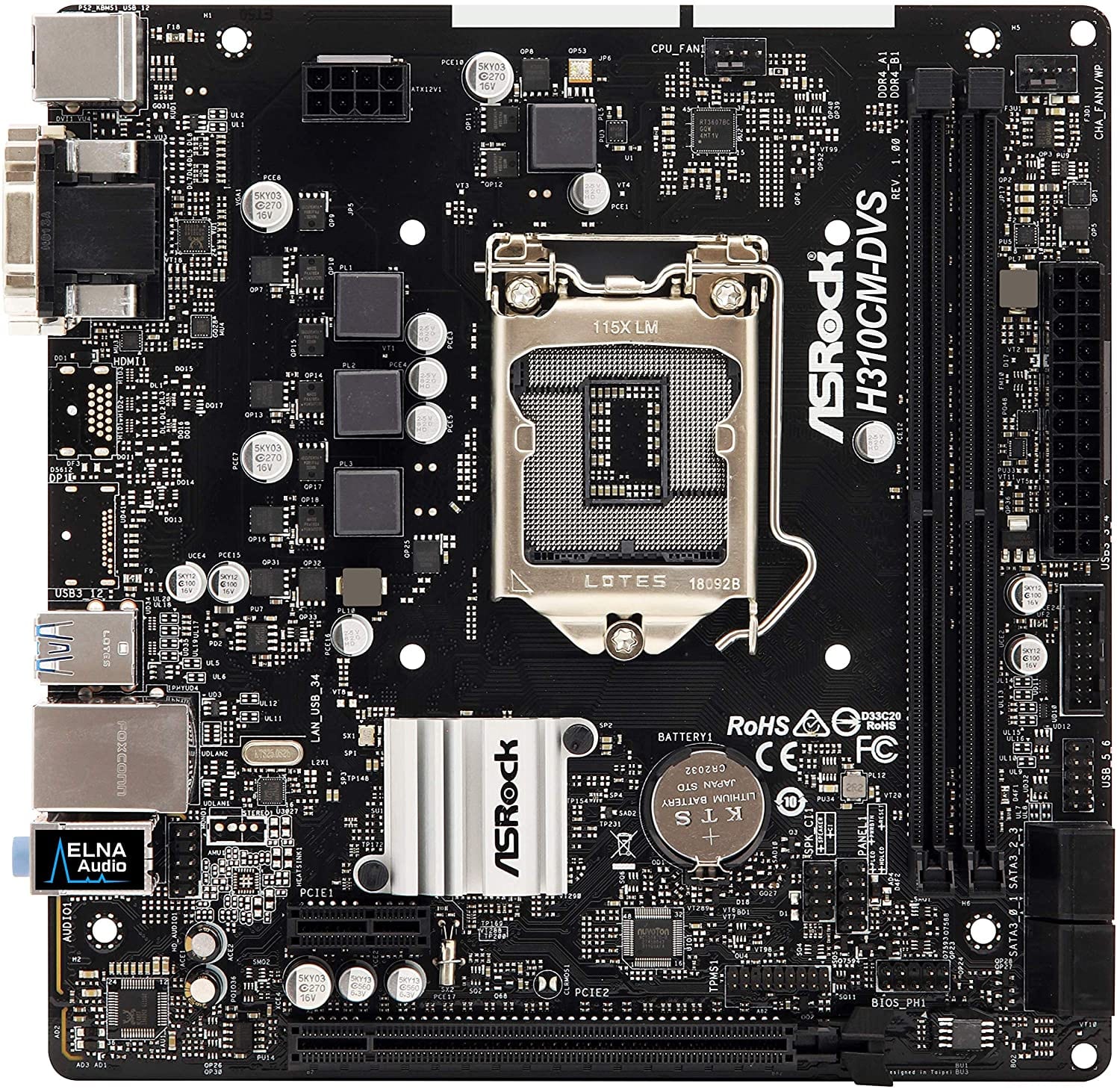 Asrock-H310CM-DVS