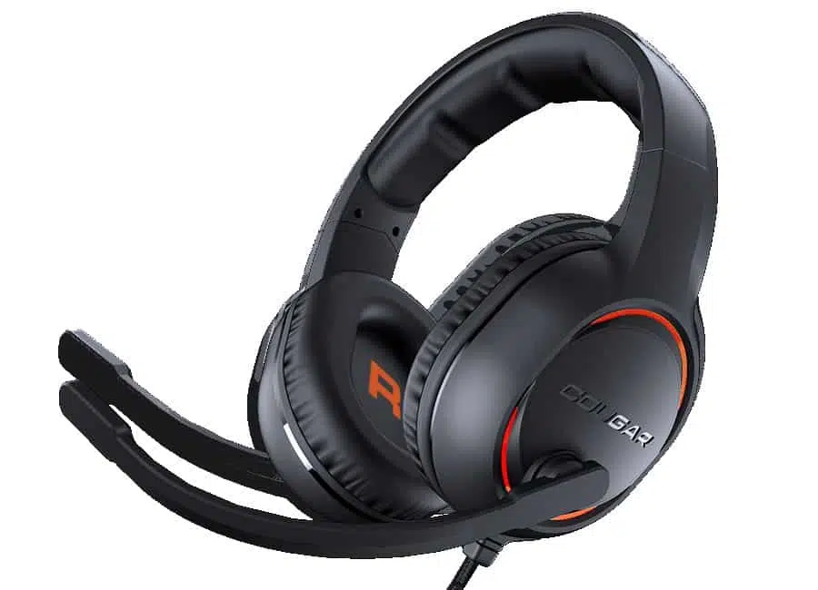 Cougar-HX330-naranja-microfono