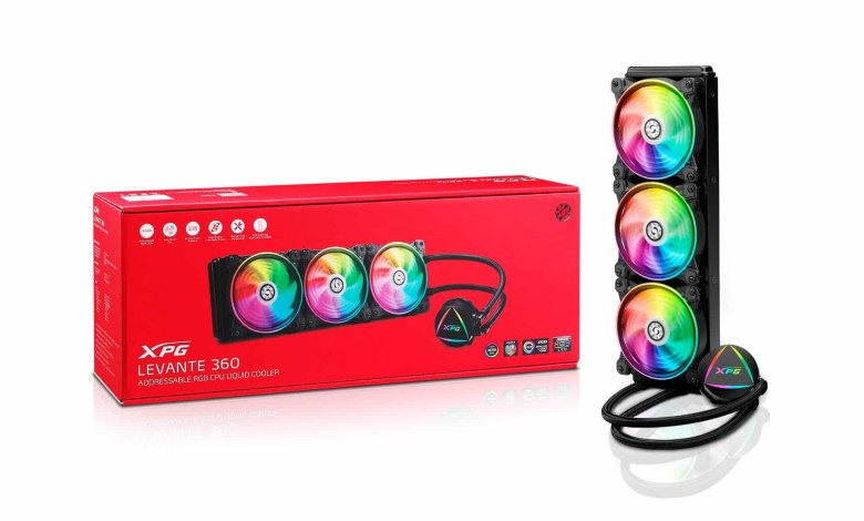 XPG-LEVANTE-360-refrigeracion-liquida-all-in-one-ventilador-cpu-pc