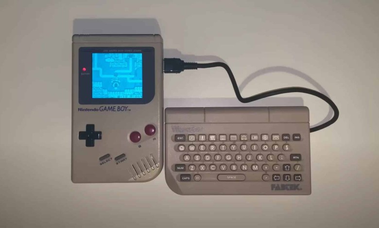 prototipo workboy para consola nintendo workboy