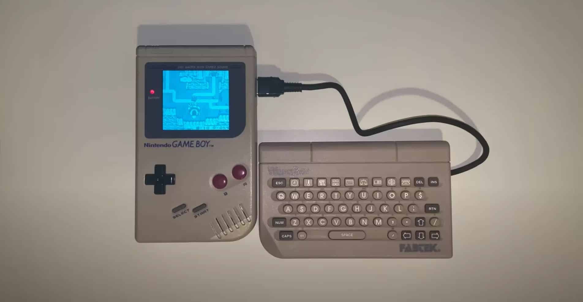 prototipo workboy para consola nintendo workboy