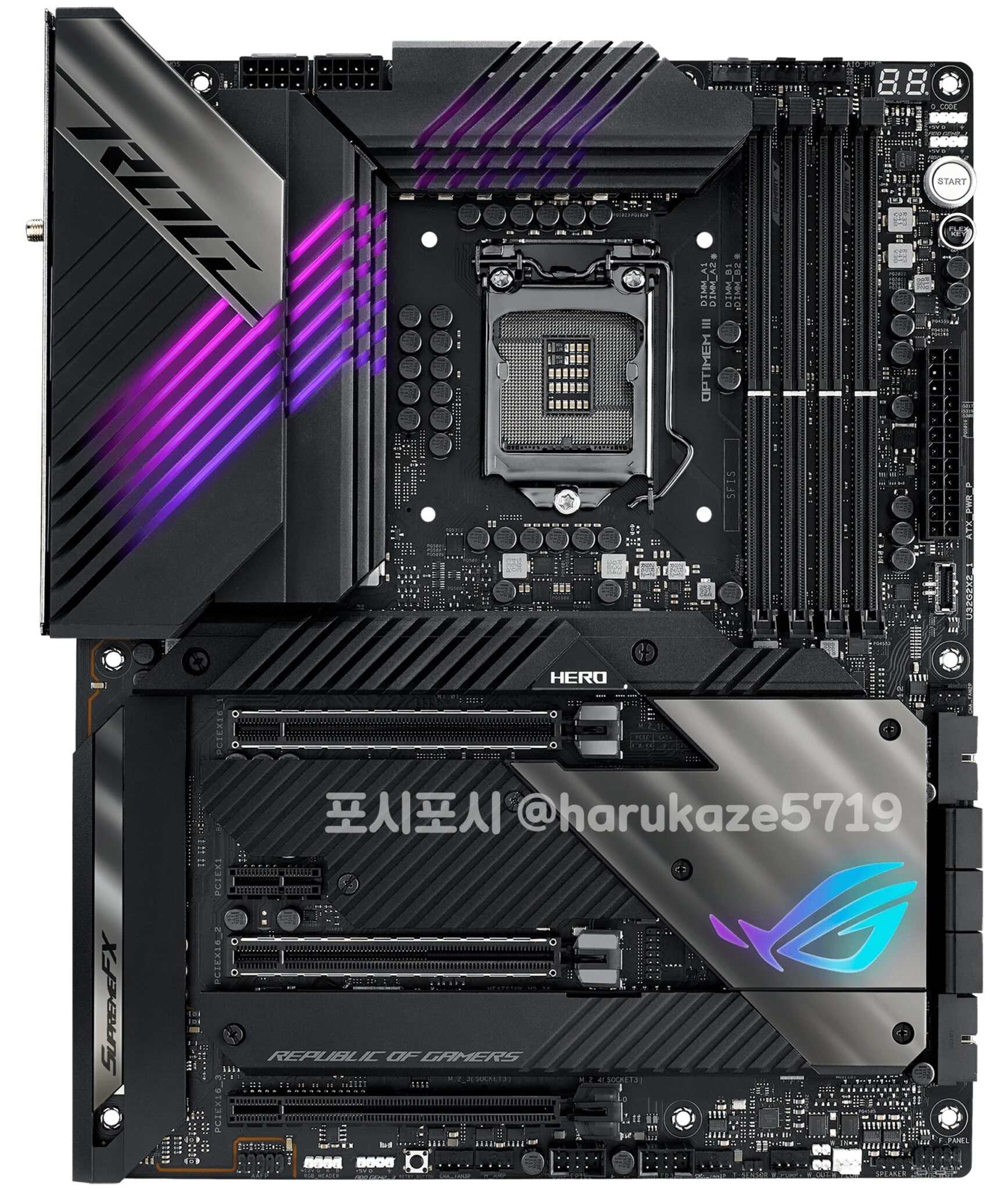 placa base asus z590 Maximus XIII Hero