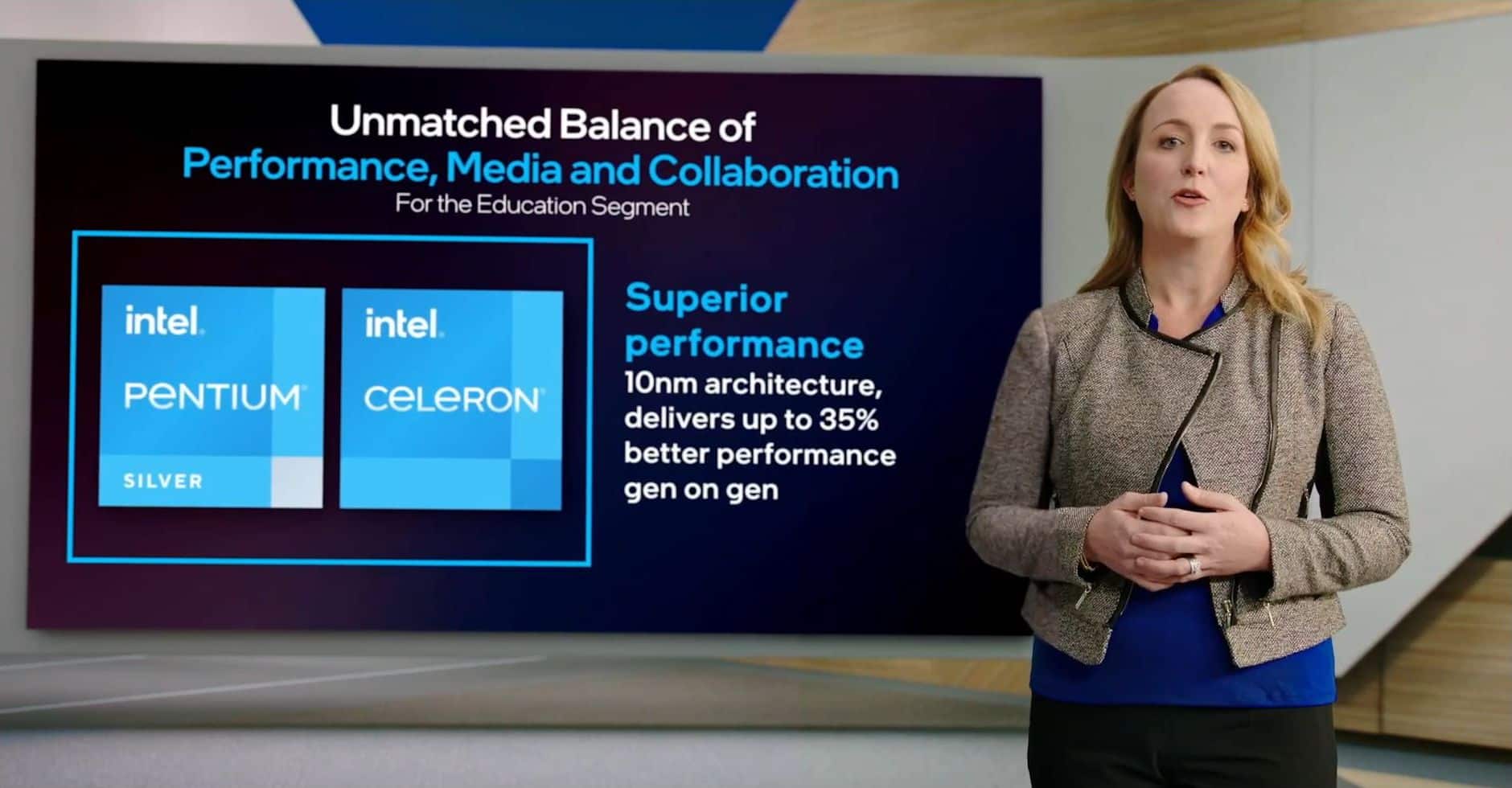 procesador intel pentium celeron 10nm