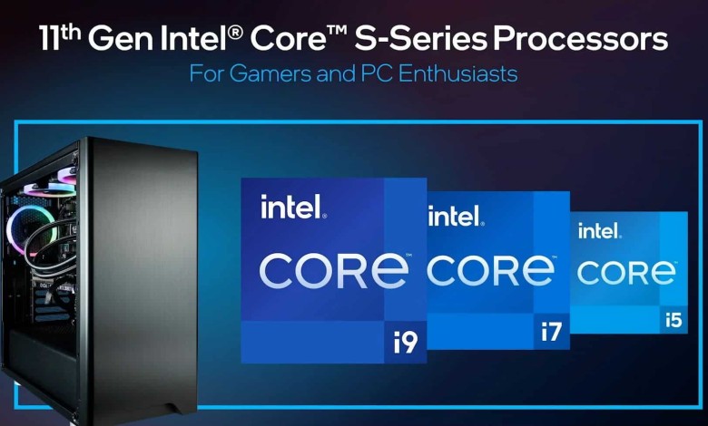 anuncio procesadores intel rocket lake-s