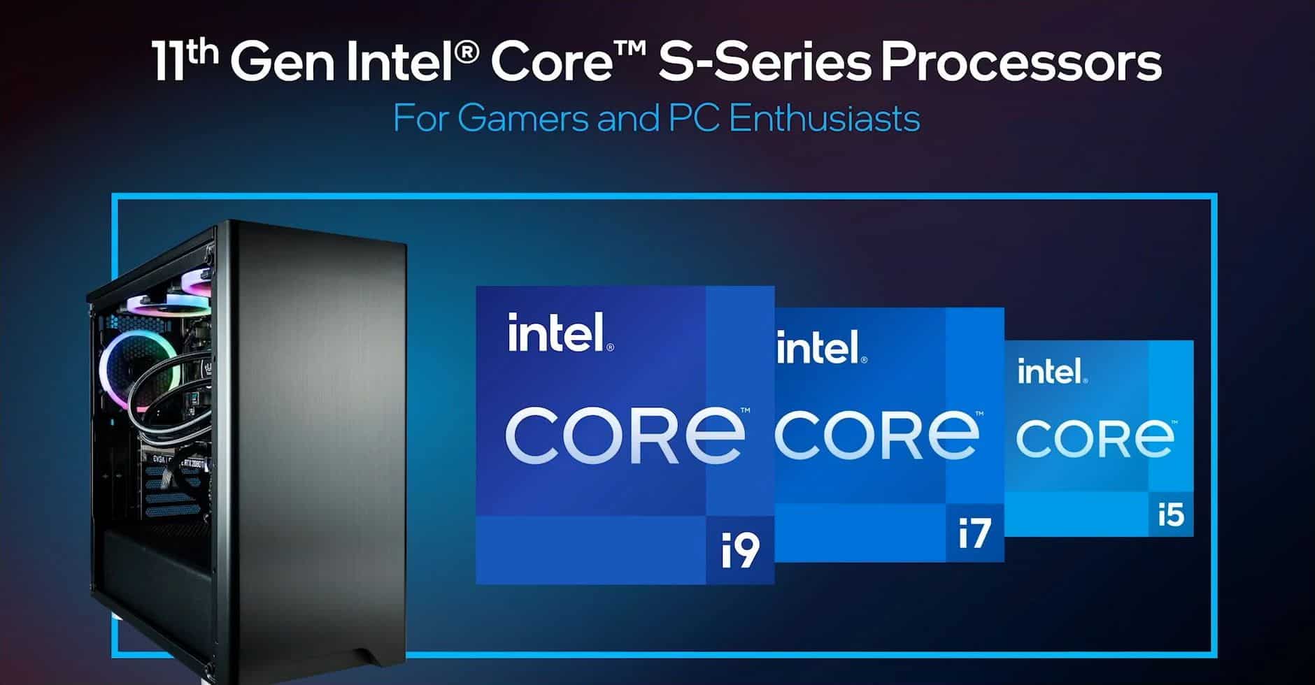 anuncio procesadores intel rocket lake-s