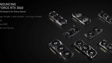 presentacion nvidia rtx 3060