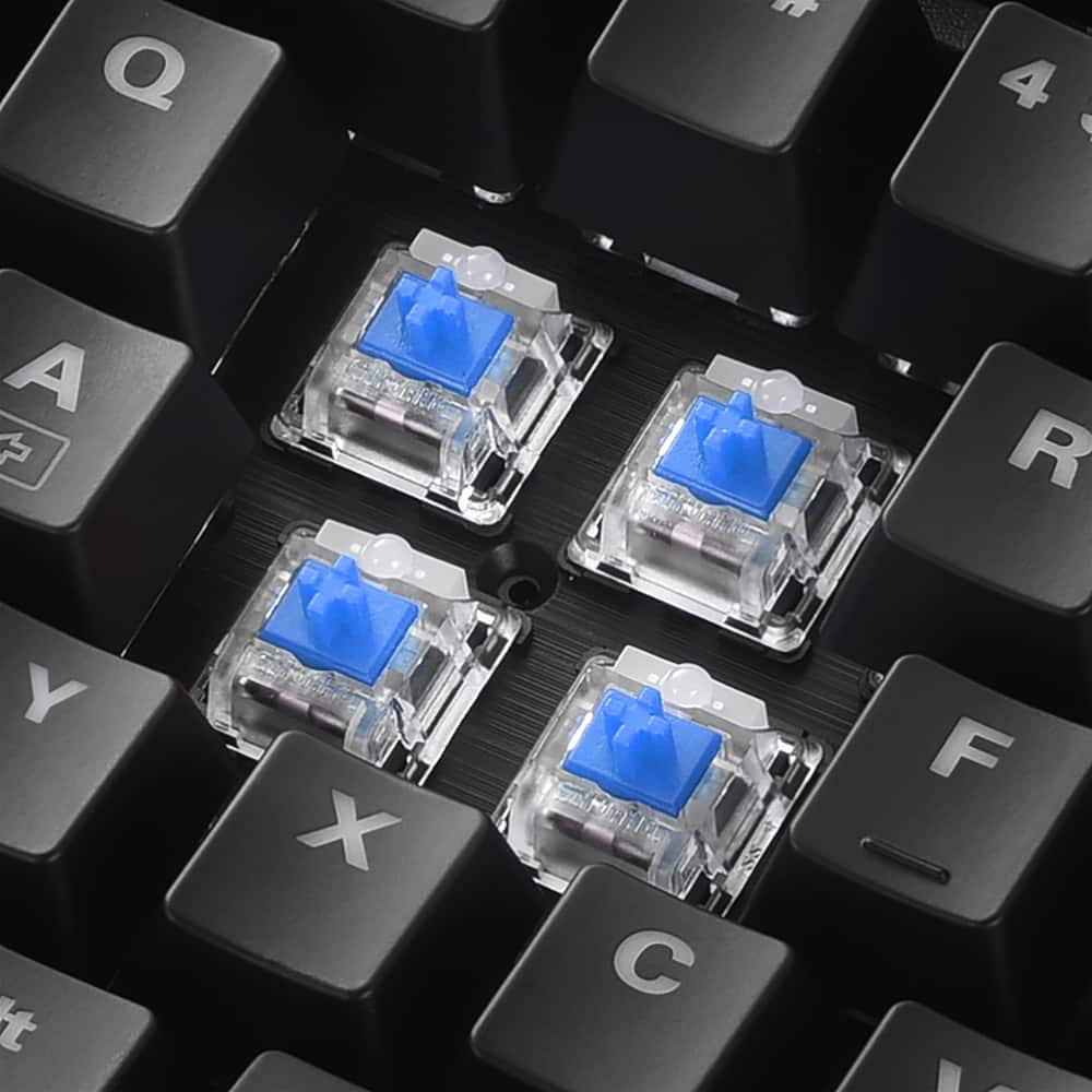 teclado sharkoon skiller sgk30 outemu blue