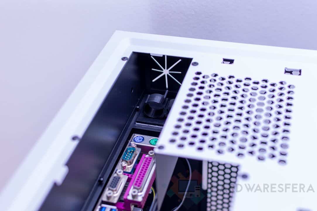 Caja NFORTEC SYNISTRA espacio pasacables