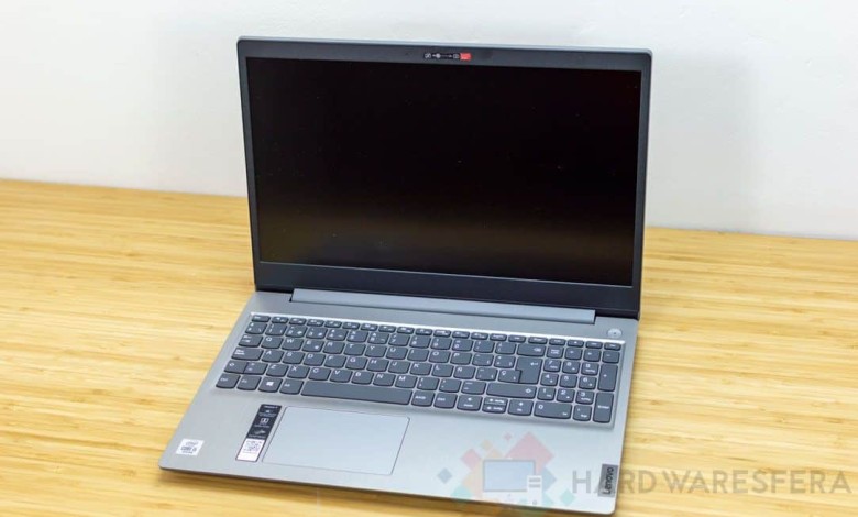 Portatil LENOVO IDEAPAD 3 15IIL05 vista pantalla teclado