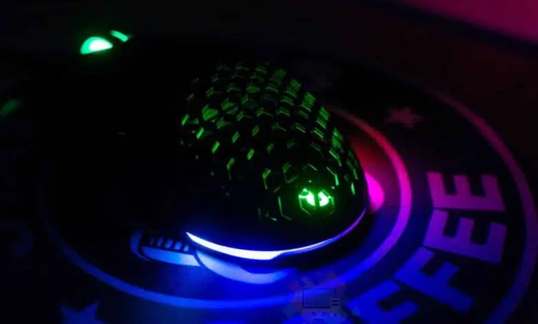 Raton gaming NEWSKILL ARAKNE tournament iluminacion led rgb