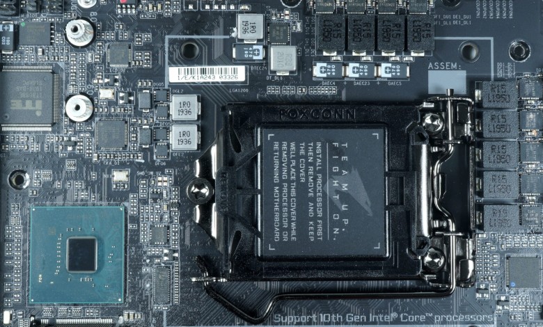 chipset intel z490 rocket lake