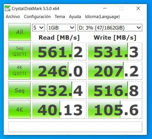 crystaldisk samsung 870 qvo