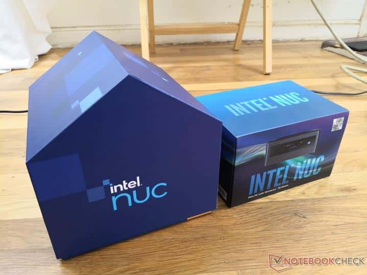 intel nuc 11 embalaje