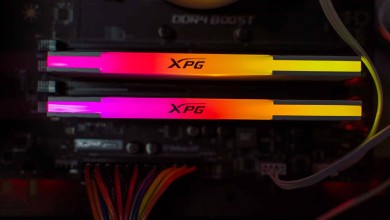 memoria ram XPG SPECTRIX D50 16GB 3600MHz montaje rgb
