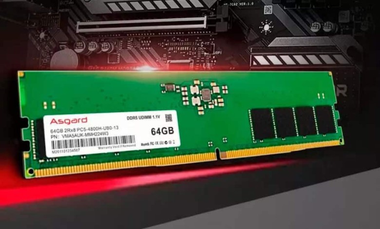 memoria ram ddr5 asgard