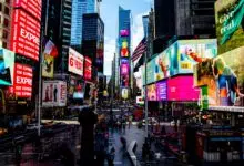 pantallas led times square