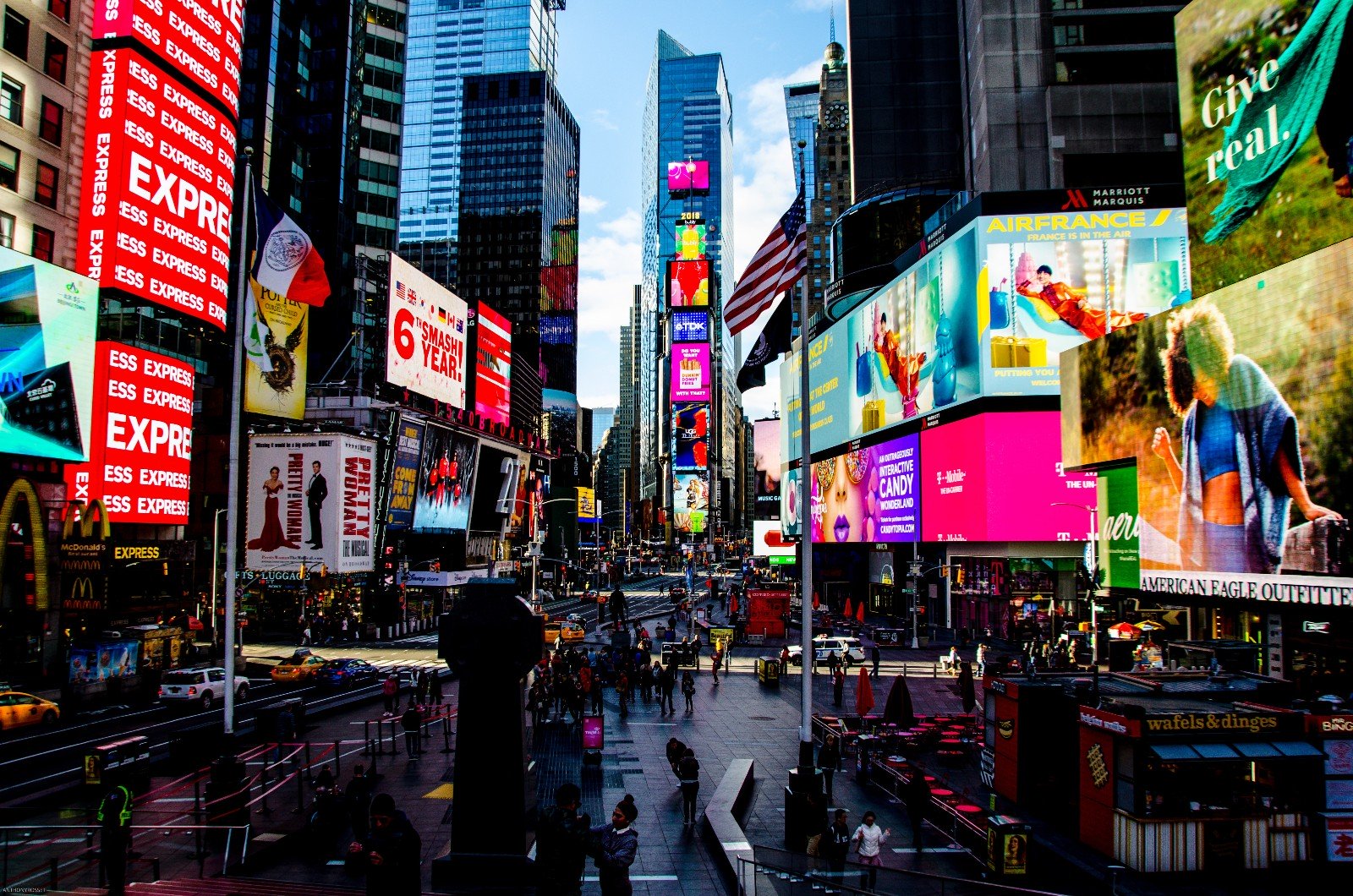 pantallas led times square