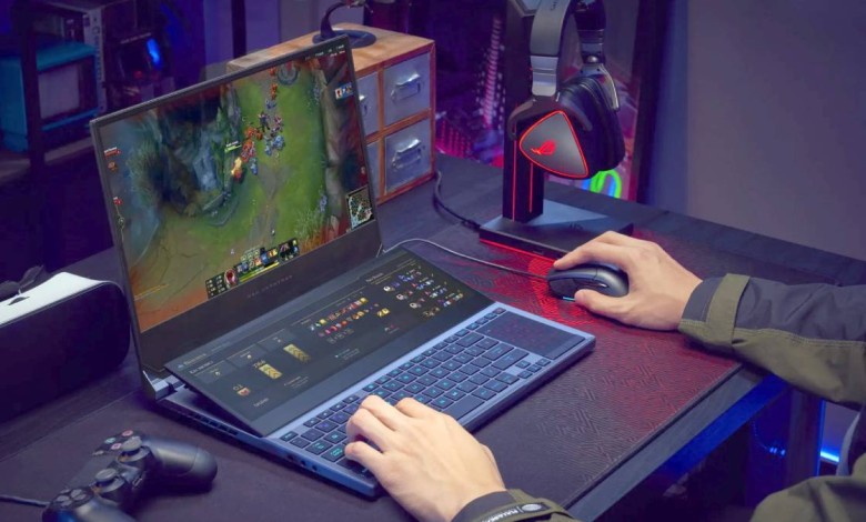 portatil asus RoG Zephyus Duo 15 rtx 3080 mobile