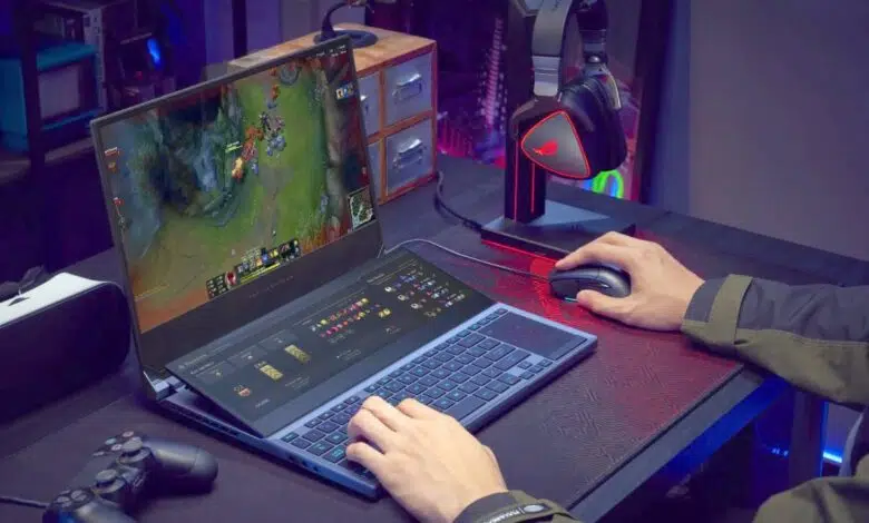 portatil asus RoG Zephyus Duo 15 rtx 3080 mobile