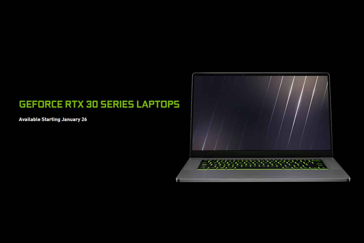portatil nvidia rtx 30 mobile