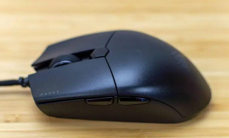 raton gaming corsair katar pro xt lateral izquierdo