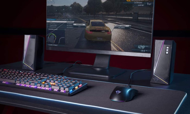 teclado trust GXT 833 Thado TKL