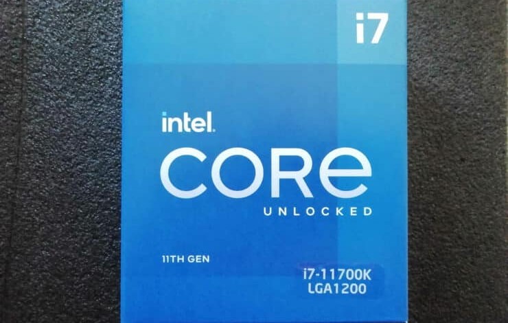 procesador intel core i7 11700k