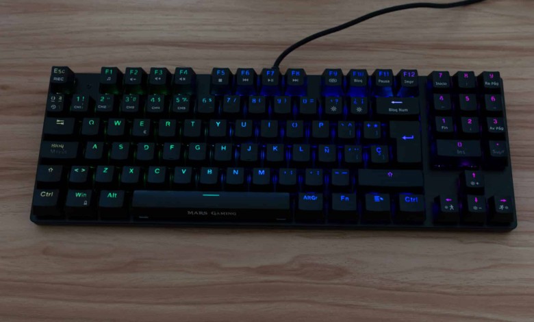 teclado mars gaming mkrevo pro rgb