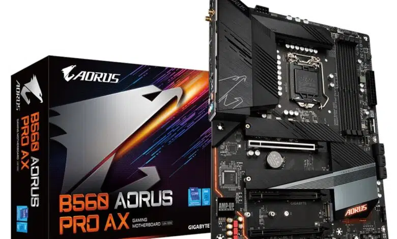 B560 AORUS PRO AX bios descargar descarga descargas gigabyte