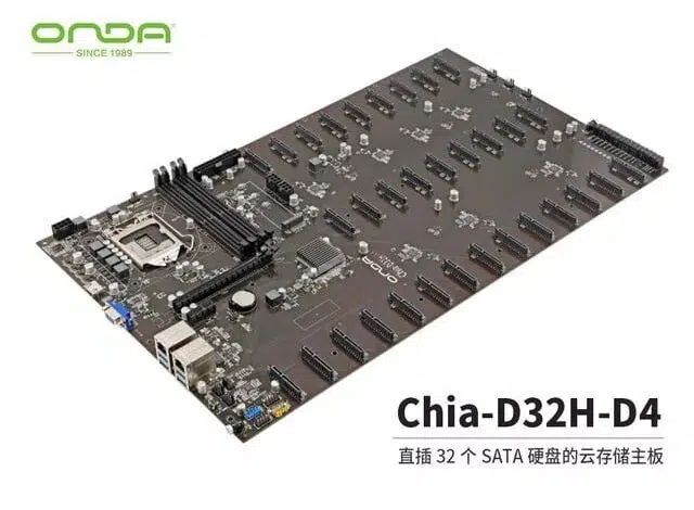 Chia-D32H-D4 chia chiacoin minar criptomonedas discos duros disco duros ssd ssds placa base minería