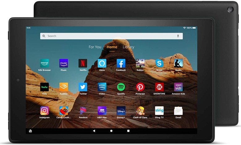 Fire HD 10 tablet amazon kindle