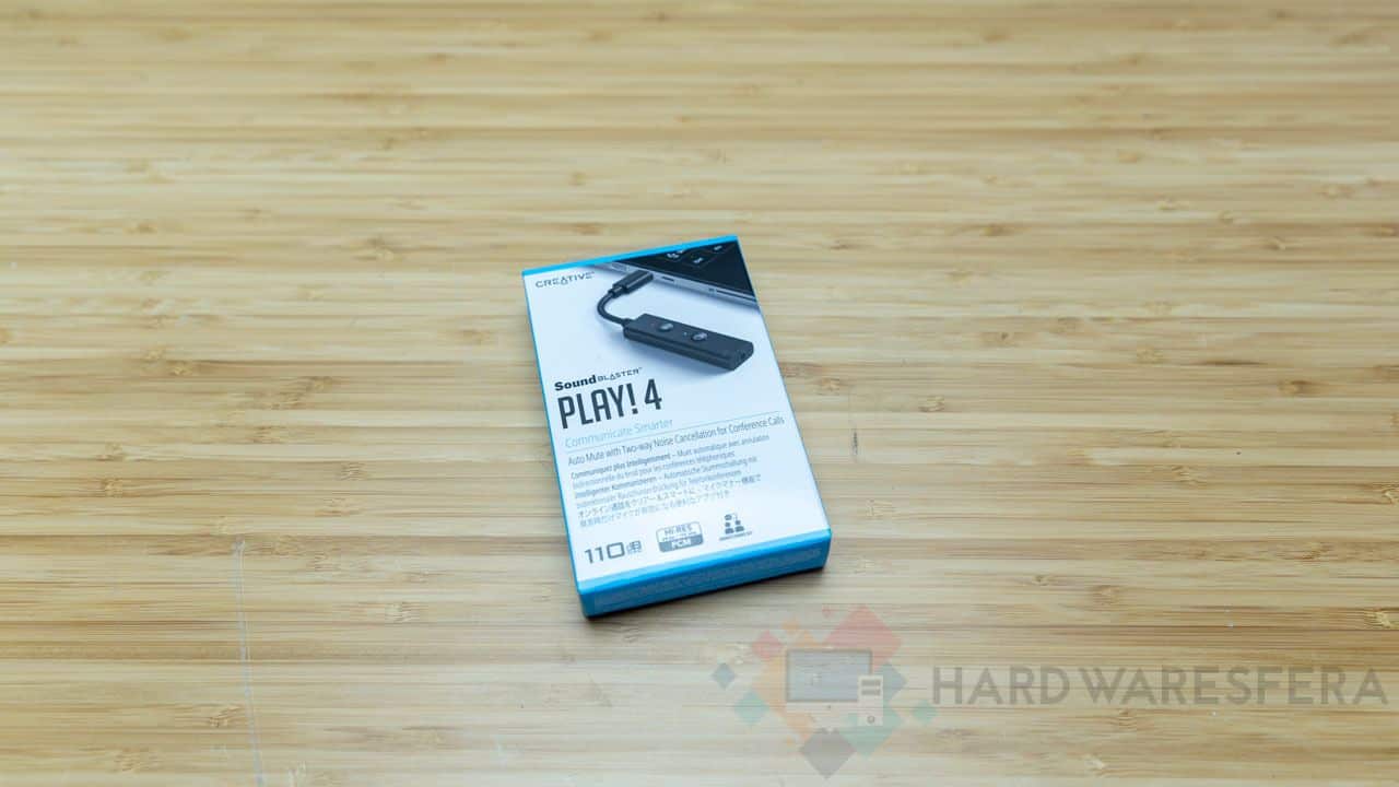 Sound Blaster PLAY 4 DAC externo
