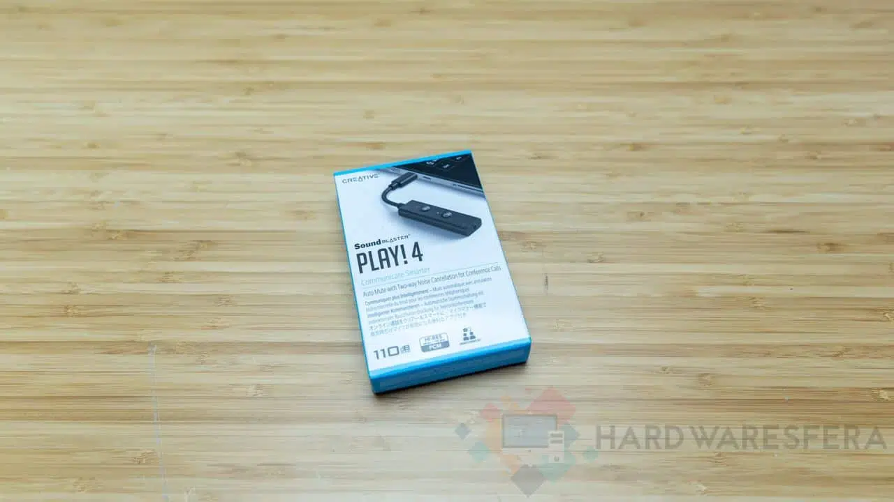 Sound Blaster PLAY 4 DAC externo