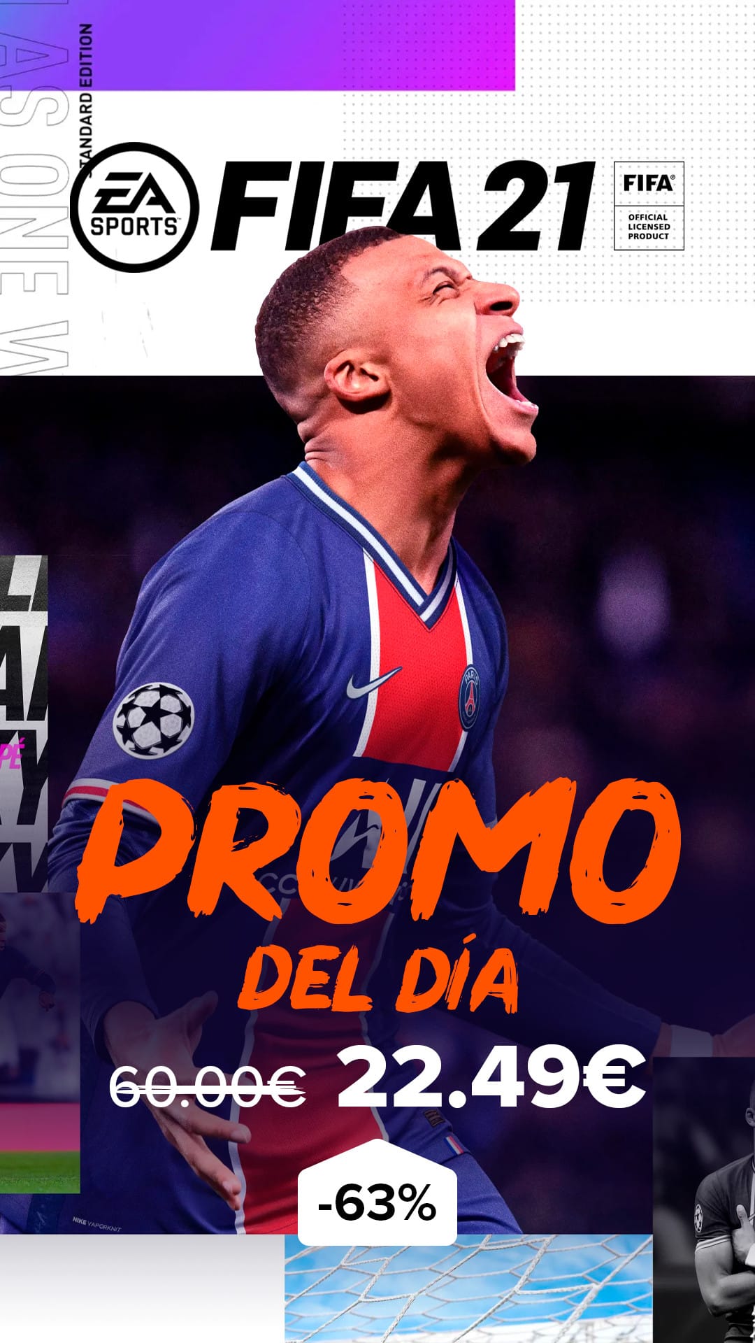 fifa21 fifa 21 juego de fitbol pc origin instant gaming oferta del día