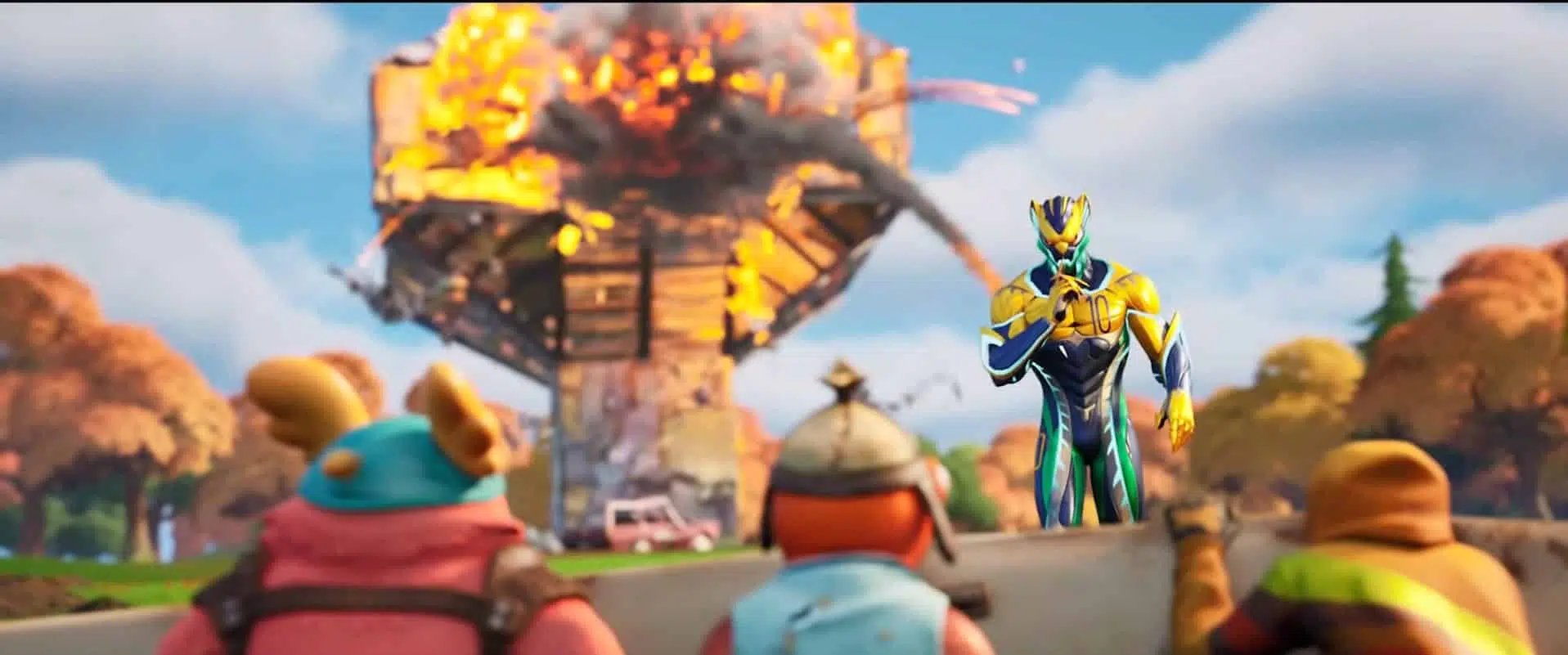 Capura de pantalla de Fortnite, juegoq ue aún no tiene versión de Linux para jugar en la Steam Deck,
