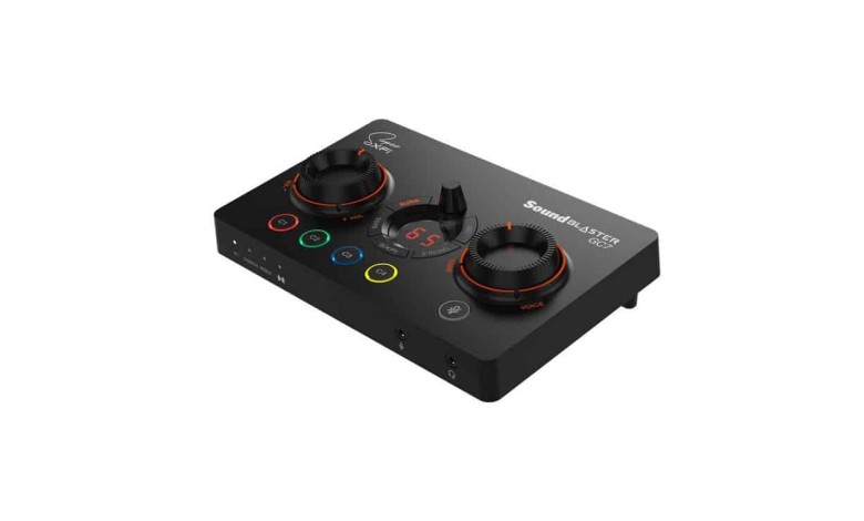 sound blaster gc7 game stream streams streamer streamers control sonido usb