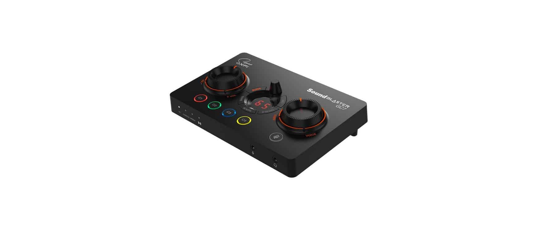 sound blaster gc7 game stream streams streamer streamers control sonido usb