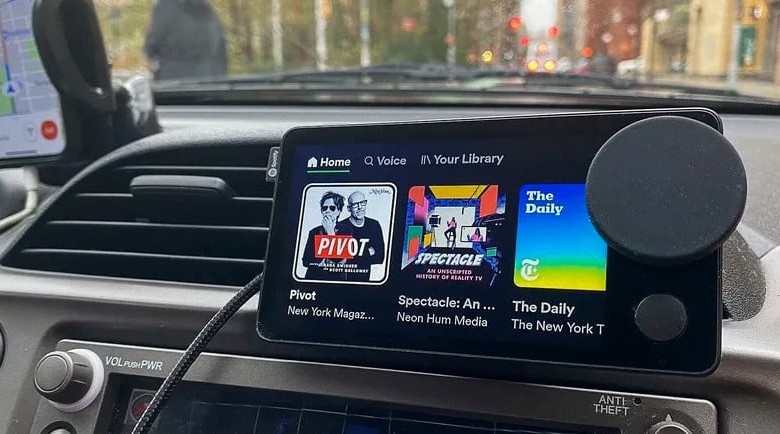 spotify car thing controlar en el coche eschuchar reproducir musica